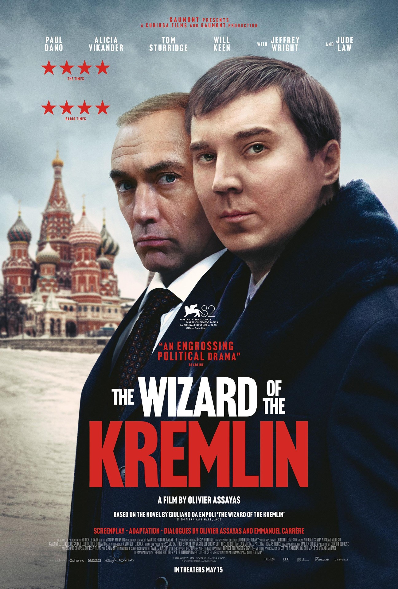The Wizard of the Kremlin — theatrical poster